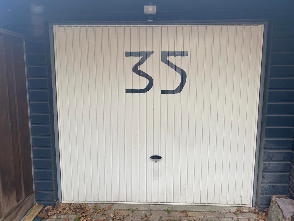 Kantel garagedeur Novoferm 210x231, Ophalen, Gebruikt