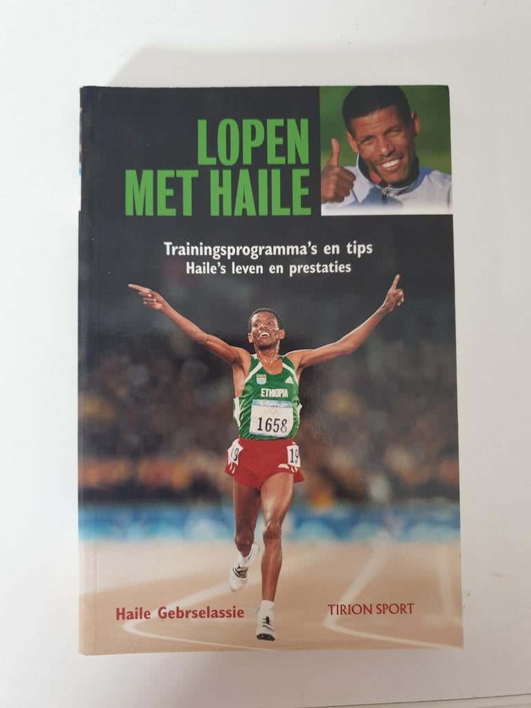 Lopen met Haile: Trainingsprogramma's en tips, Ophalen of Verzenden, Gelezen, Haile Gebrselassie, Lopen en Fietsen