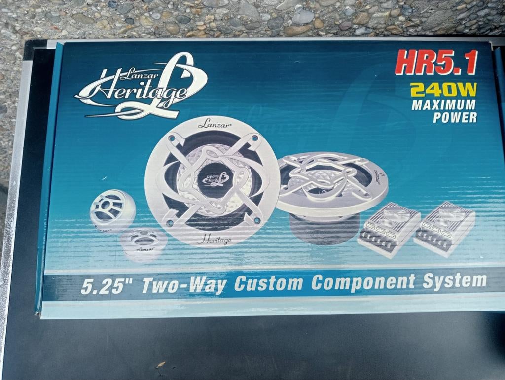 Lanzar compo set nieuw

240 watt 120 rms 13 cm 4 ohm, Ophalen, Nieuw