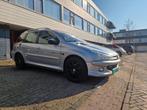 Peugeot 206 1.6 16V SW XS 2004 Grijs, Auto's, Peugeot, Voorwielaandrijving, 40 €/maand, Zwart, 4 cilinders