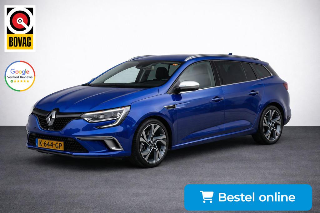 Renault Mégane Estate 1.6 TCe GT 205PK |Schaalstoelen|Lane-, Auto's, Gebruikt, Euro 6, 4 cilinders, Met garantie (alle)