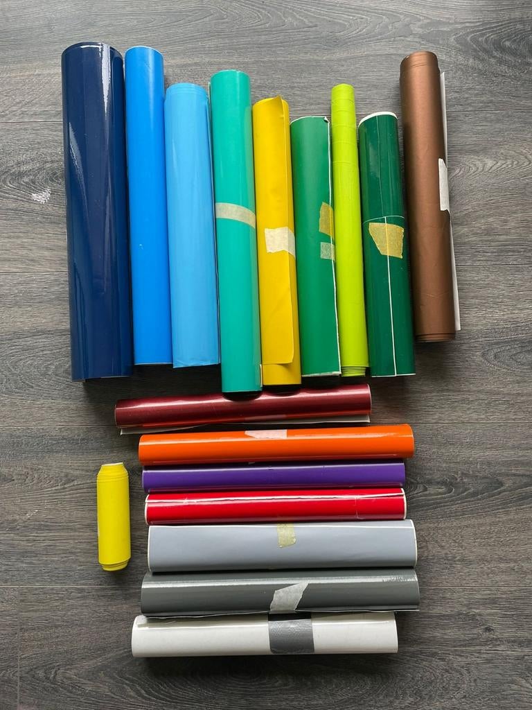 Plotter vinyl pakket 2 - cricut, Ophalen, Nieuw, Los Vilt