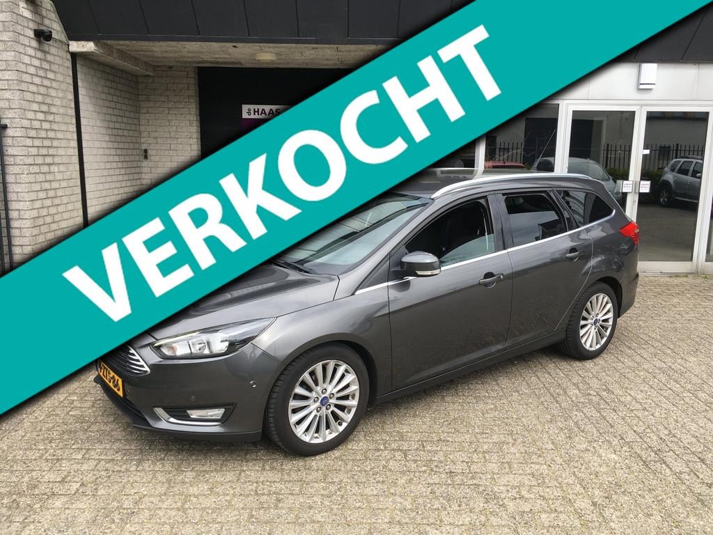 Ford Focus Wagon 1.0 Titanium Edition / NIEUW MODELJAAR / NA, Gebruikt, Origineel Nederlands, Handgeschakeld, 3 cilinders