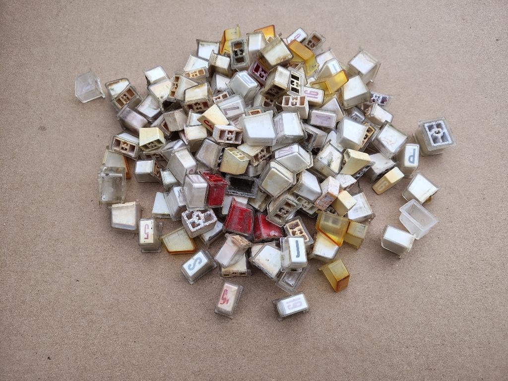 Druk Toetsen Wurlitzer 1900/2000/ 2100 (Div) jukebox, Verzenden, Gebruikt, 1950 tot 1960, Seeburg