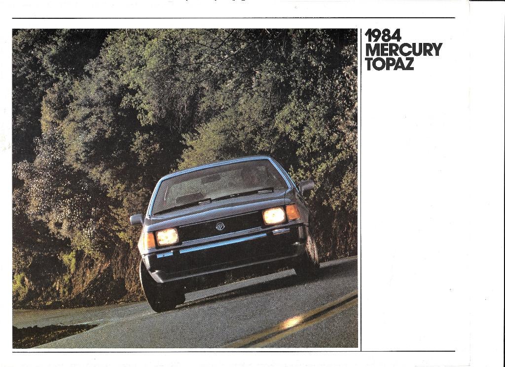 MERCURY TOPAZ,  1984, Ophalen of Verzenden, Zo goed als nieuw, Overige merken