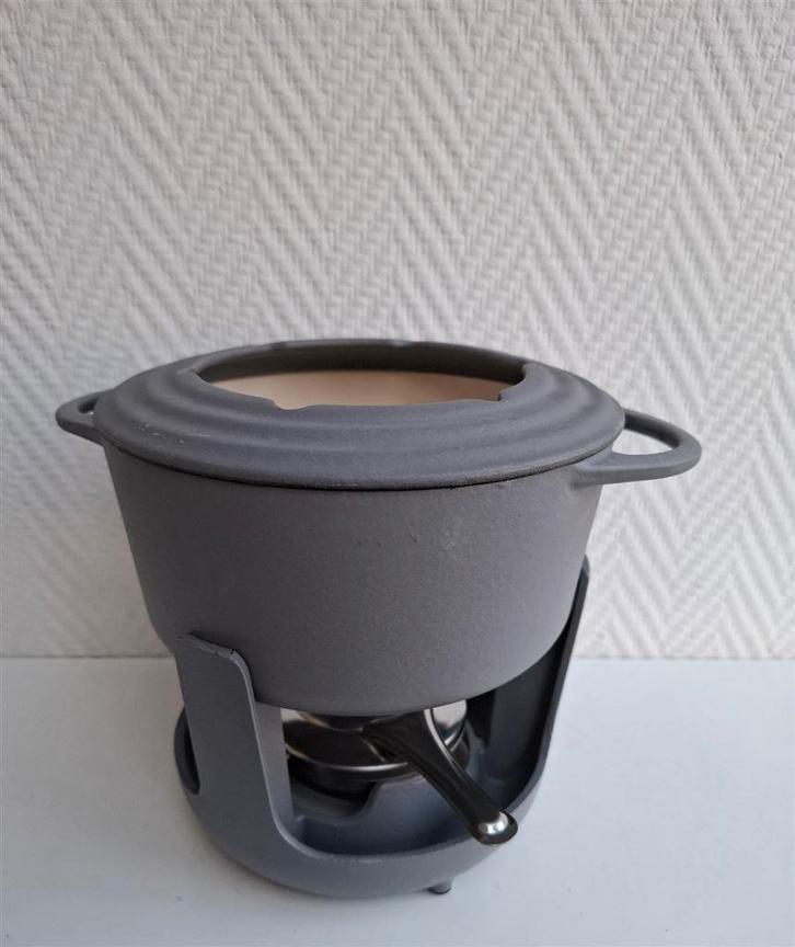 Fonduepan, gietijzer, emaille, Vivo Villeroy en Boch, Huis en Inrichting, Keuken | Potten en Pannen, Nieuw, Overige typen, Gietijzer