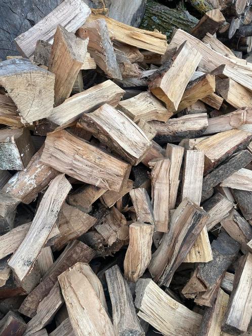 Droog haardhout!, Tuin en Terras, Haardhout, Blokken, 6 m³ of meer, Ophalen