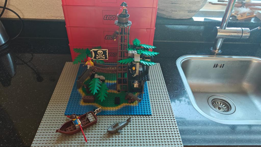 Lego Pirates Forbidden Island 6270, Ophalen of Verzenden, Gebruikt, Complete set, Lego
