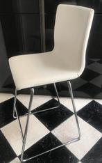 2 Witte Barkrukken - Stijlvol en Comfortabel!, Huis en Inrichting, Ophalen, Gebruikt, Twee, Wit