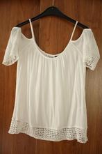 witte blouse top met open schouder maat XS, Pigalle, Maat 34 (XS) of kleiner, Ophalen of Verzenden, Wit