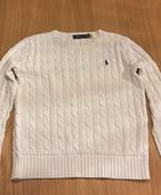Ralph lauren kabeltrui wit, Ophalen of Verzenden, Zo goed als nieuw, Maat 34 (XS) of kleiner, Wit