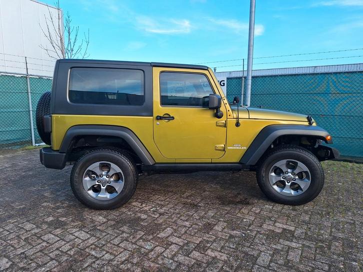 Jeep Wrangler 3.8 I 2007 Groen, Auto's, Jeep, Particulier, Wrangler, 4x4, ABS, Airbags, Airconditioning, Boordcomputer, Electronic Stability Program (ESP)