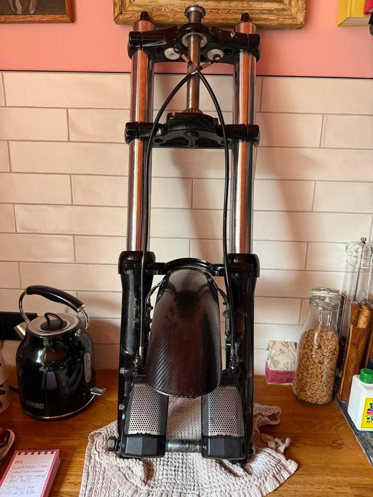 Harley Davidson 49mm Voorvork - Hyperpro / Brembo / +2", Motoren, Onderdelen | Harley-Davidson, Ophalen of Verzenden