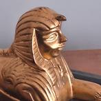 Antieke sphinx hout automerk Armstrong Siddeley verguld, Ophalen of Verzenden