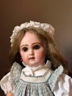 Antieke gesloten mond Jumeau 7, 42 cm, Ophalen of Verzenden, Zo goed als nieuw, Pop