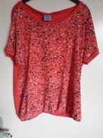 Top XL oranje met zwart witte dots, Ophalen of Verzenden, Zo goed als nieuw, Maat 46/48 (XL) of groter, Overige kleuren