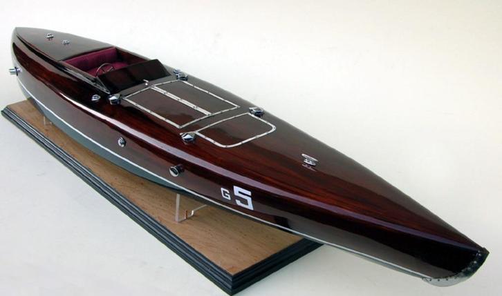 Bouwtekening Houten Klassieke speedboot, Hobby en Vrije tijd, Modelbouw | Boten en Schepen, Nieuw, Ophalen of Verzenden