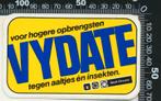 Sticker: Vydate - Tegen aaltjes en insekten, Ophalen of Verzenden, Zo goed als nieuw, Bedrijf of Vereniging