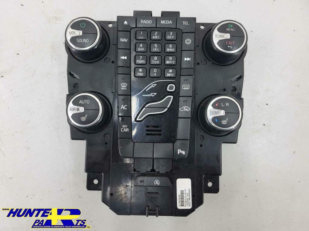 Kachelbedieningspaneel Volvo V40 ('12-'19) 31346948, Ophalen of Verzenden, Gebruikt