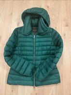 Massimo Dutti donsjas - donkergroen - maat L, Kleding | Dames, Jassen | Winter, Ophalen of Verzenden, Zo goed als nieuw, Maat 42/44 (L)