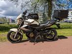 Witte Yamaha xj6 ABS naked met topkoffer, Naked bike, 600 cc, Particulier, 4 cilinders