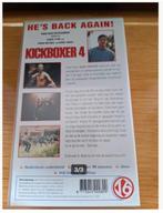 VHS kickboxer 4, the aggressor h, Cd's en Dvd's, Vanaf 16 jaar, Ophalen of Verzenden, Zo goed als nieuw, Actie en Avontuur