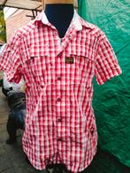 G-Star Raw Rood Geruit Overhemd Korte Mouw, G-Star Raw, Zo goed als nieuw, Rood, Halswijdte 39/40 (M)