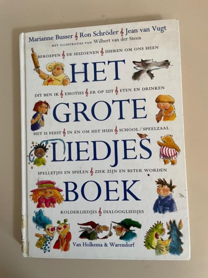Het grote liedjesboek. Marianne busser ron schroder., Boeken, Kinderboeken | Jeugd | onder 10 jaar, Gelezen, Fictie algemeen, Ophalen