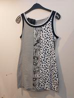 Marccain Zomer print top N5 L 42 Zwart Wit, Kleding | Dames, Verzenden, Zwart, Maat 42/44 (L), Zo goed als nieuw