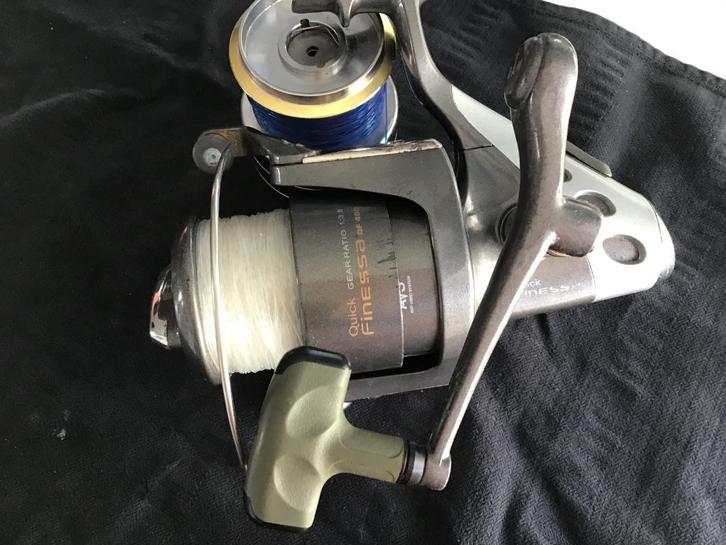 Zeevissen molen DAM quick Finessa QF 480, Watersport en Boten, Hengelsport | Zeevissen, Zo goed als nieuw, Molen, Ophalen of Verzenden