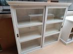 Ikea Larsfrid buffetkast/vitrinekast wit, Ophalen, Gebruikt, 200 cm of meer, 150 tot 200 cm