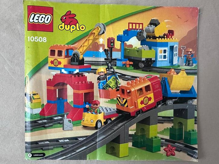 Lego Duplo trein (10508), Kinderen en Baby's, Speelgoed | Duplo en Lego, Gebruikt, Duplo, Complete set, Ophalen
