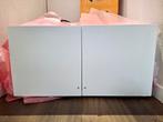 Ikea Platsa witte kast grond deuren opbergkast basiselement, Ophalen of Verzenden, Zo goed als nieuw