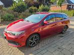 Toyota Auris 1.8 Hybride 136pk Aut 2018 Rood, 65 €/maand, Zwart, 4 cilinders, Stationwagon