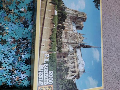 Legpuzzel Notre Dame 2000 stukjes (Parijs), Hobby en Vrije tijd, Denksport en Puzzels, Nieuw, Legpuzzel, Meer dan 1500 stukjes