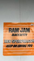 RAM JAM / REO SPEEDWAGON - BLACK BETTY - KEEP ON LOVING YOU, Ophalen of Verzenden, Zo goed als nieuw