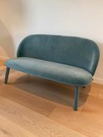 Normann Copenhagen Ace bank in zacht blauwe velours, Ophalen, Zo goed als nieuw, 75 tot 100 cm, Minder dan 150 cm