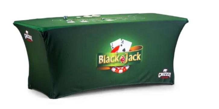 te huur: Black Jack klaptafel + 10 klapstoelen, Hobby en Vrije tijd, Feestartikelen | Verhuur, Zo goed als nieuw, Overige, Ophalen of Verzenden