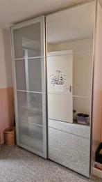 Schuifdeuren van PAX kast spiegeldeur, matglasdeur, Huis en Inrichting, Kasten | Kledingkasten, Ophalen, 200 cm of meer, 150 tot 200 cm