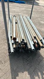 Gebruikte Steigerbuizen tussen 160 en 200 cm - 150 stuks, Ophalen, Gebruikt, Gevelsteiger, Minder dan 2 meter
