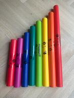 Boomwhackers set - Muziek maken!, Muziek en Instrumenten, Ophalen of Verzenden, Gebruikt