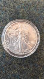1986 Silver Eagle - Eerste Uitgifte!, Ophalen of Verzenden, Noord-Amerika, Zilver
