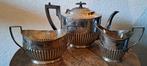 Verzilverde theeservies Joseph Rodgers & Sons Sheffield EP, Ophalen of Verzenden, Zilver