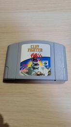 ClayFighter 63 1/3 N64, Spelcomputers en Games, Games | Nintendo 64, Gebruikt, Vechten, 2 spelers, Eén computer