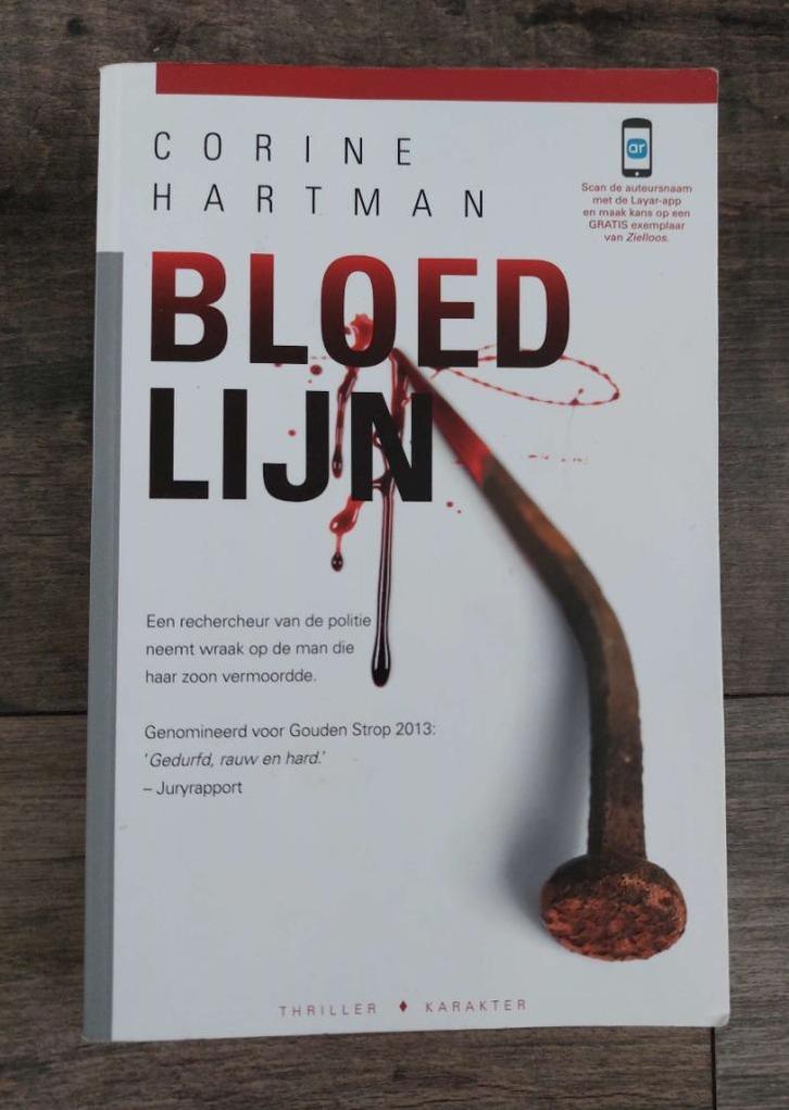 Corine Hartman - Bloedlijn - Jessica Haider, Boeken, Thrillers, Zo goed als nieuw, Ophalen of Verzenden