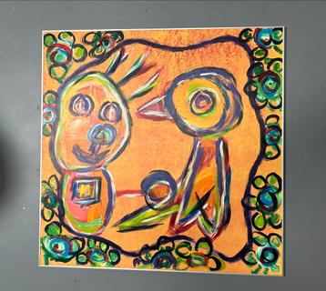Kunst & Co Schilderij - 100x100cm beschikbaar voor biedingen
