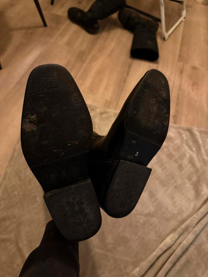 Petrie Rijlaarzen Maat 38- Zo Goed Als Nieuw!, Kleding | Dames, Schoenen, Zo goed als nieuw, Hoge laarzen, Zwart, Ophalen of Verzenden