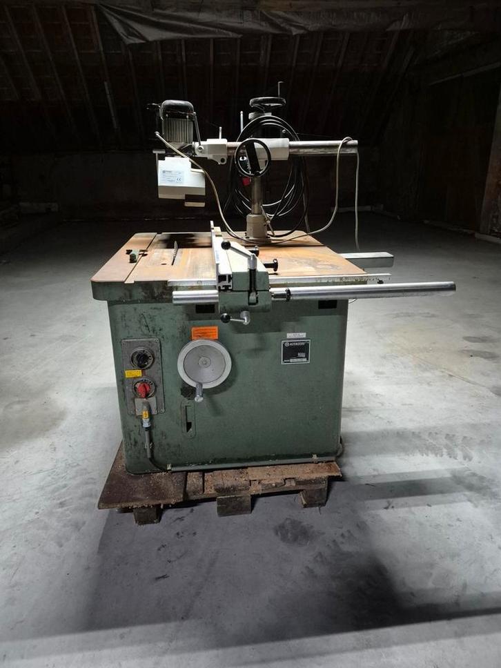 Altendorf zaagtafel en Verboom frees, Doe-het-zelf en Verbouw, Gereedschap | Overige machines, Gebruikt, Ophalen