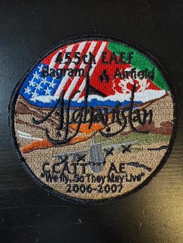 Patch Afghanistan 455 th Air Expeditionary Wing beschikbaar voor biedingen