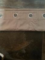 Nieuw gordijn - 200x135cm - Donker Beige, Nieuw, Ophalen of Verzenden, 200 cm of meer, 100 tot 150 cm